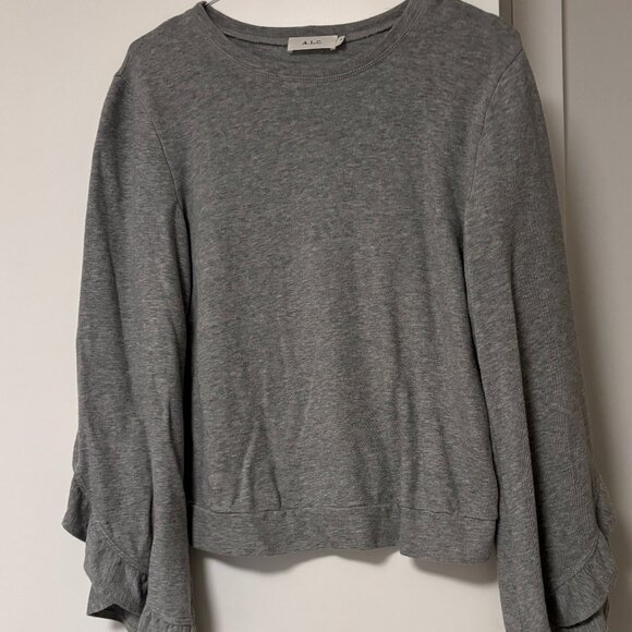 Grey ALC Sweater with Flared Sleeves - Picture 1 of 4
